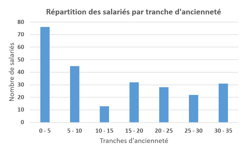 La Pyramide Des ges D anciennet Des Ressources Humaines