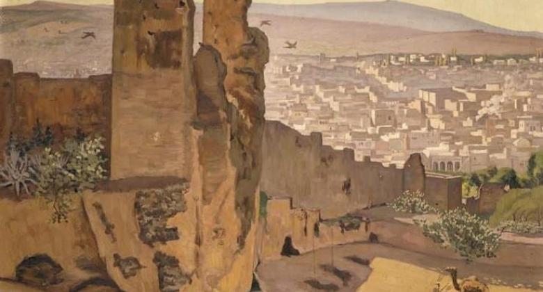 Le peintre algérien Azouaou Mammeri 