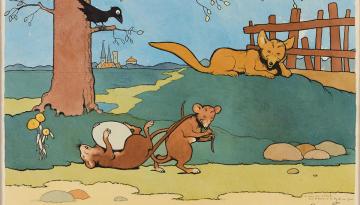 L'illustrateur Benjamin Rabier