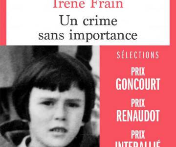 Livre : Un crime sans importance - Irène Frain - Seuil