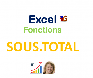 Excel fonction SOUS.TOTAL : réalisation d'opérations avec prise en compte de filtres et masquages éventuels de données